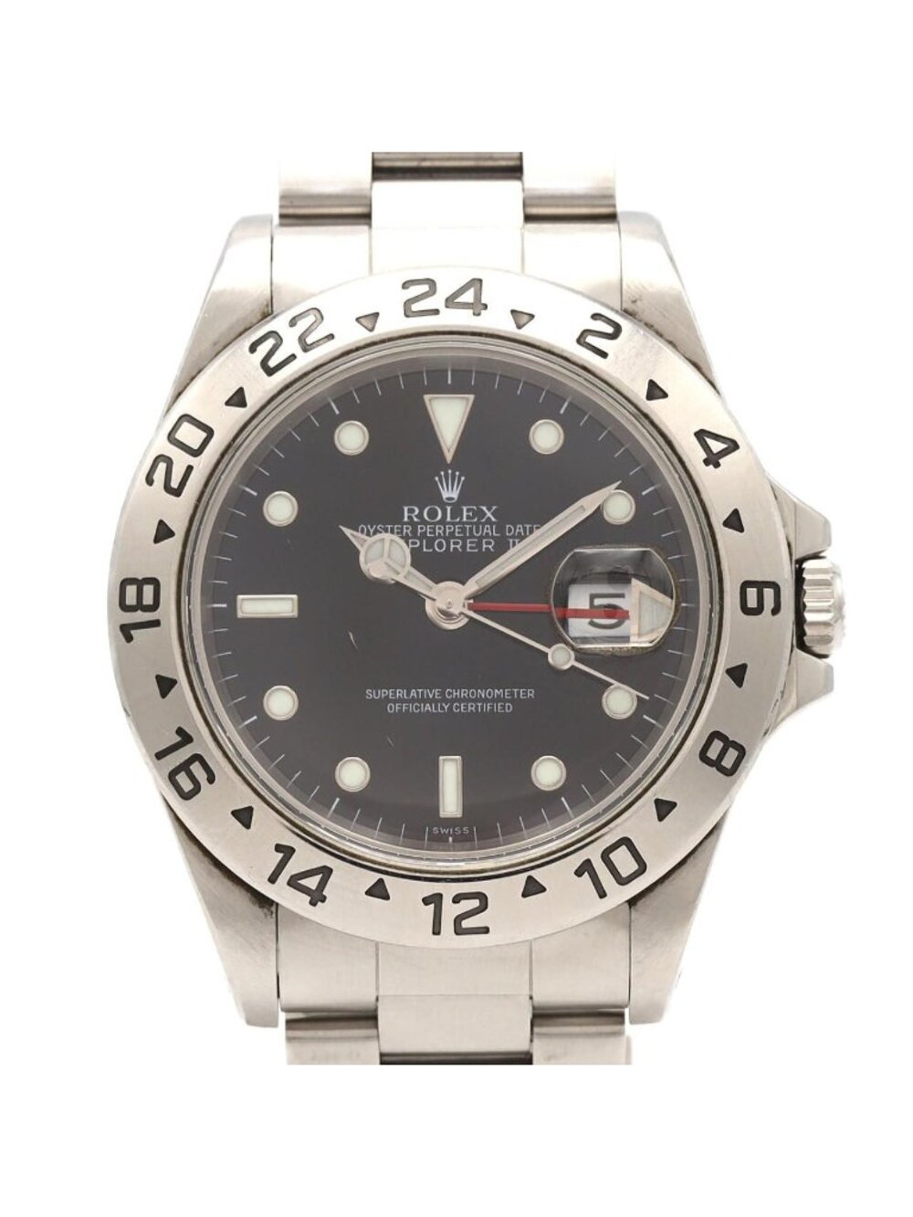 Rolex Explorer II SS Automatic Number Watch